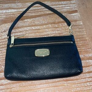 Michael Kors Large Pebbled Leather Wristlet